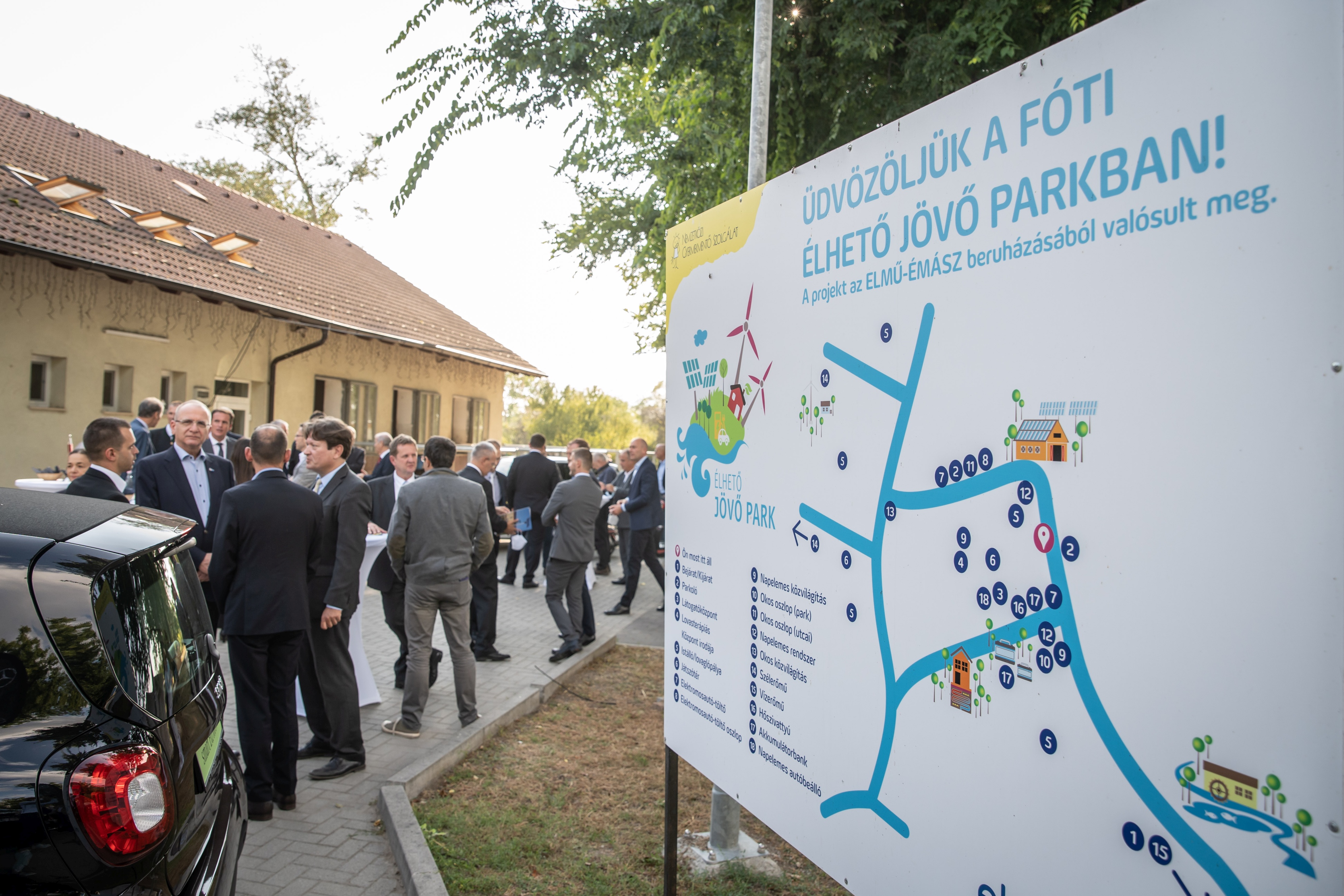 Az NGYSZ minikonferenciát szervezett a megújuló energiákról a fóti Élhető Jövő Parkban - 2020.09.24. - Fotó: Gordon Eszter