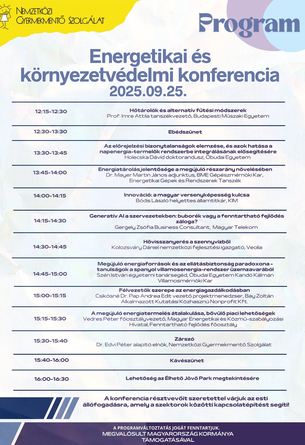 energetikai konferencia program_állófogadás