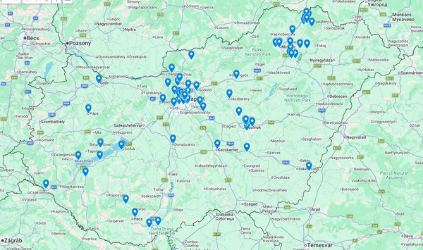 2026. első félévi oktatások_térkép